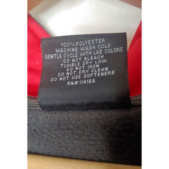 University Of Maryland Terrapins Colosseum Men M Shirt Pullover 1/4 Zip Gray Red - Picture 8 of 8